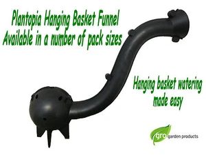 Watering Funnel Fountain for Plantopia Easy Fill Hanging Basket Watering - Picture 1 of 9