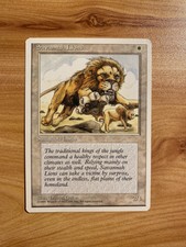 MTG / Savannah Lions / 4th Edition / NM/M