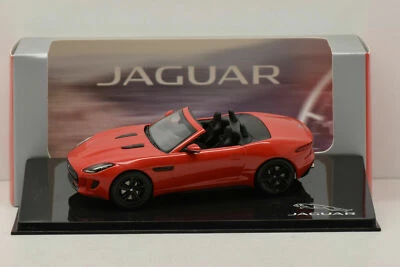 Jaguar F Tipo V8 S 2013 Rosso Salsa IXO 50JDCAFTV8R 1/43 Roadster Convertible - Immagine 1 di 4
