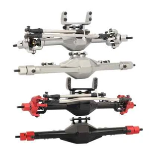 CNC Front Rear Straight Complete Axle for 1/10 Axial SCX10 90046 RC Crawler Car - Picture 1 of 33