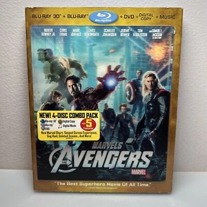 Marvel’s The Avengers Blu-ray 3D / 2D Blu-ray / DVD Film Lenticular Slipcover - Picture 1 of 7