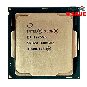 Intel Xeon E3-1275 V6 3.80GHz 4-Core 8MB LGA1151 Server CPU Processor SR32A 73W - Afbeelding 1 van 2