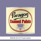 Paragon Paints BS5252 22-C-37 Purple Heather - Coach And Machinery Enamel Paint