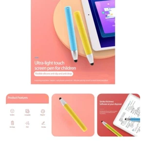 Tablet Lápiz óptico antideslizante dibujo niños Tablet pantalla táctil lápiz capacitivo - Imagen 1 de 15