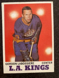 1970-71 Topps # 38 Gordon Labossiere Kings B5 - Picture 1 of 2