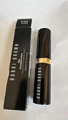 Bobbi Brown Skin Foundation Stick N-012 Porcelain .31oz 95% Full Damaged Box  - Image 1 of 3