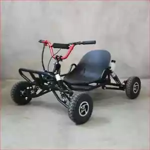 Helmetkarts - Race Go Kart Flat Tracker 63cc Off road Mini 2 Stroke 4 Wheeler - Picture 1 of 15