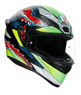 Casco Integral AGV K1 Multi Dundee Mate Lima Rojo - Imagen 1 de 4
