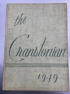 1949 Cranston High School Yearbook Rhode Island RI Providence county Cranstonian - Picture 1 of 8