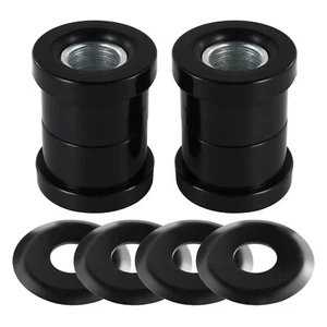 Harley Polyurethane Handlebar Riser Bushing for Dyna Softail Sportster Black - Picture 1 of 7