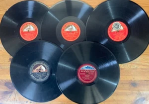 1920's opera Italian 5 X 78 RPM lot-Benjamino Gigli- Mamma,A Canzone e Napule - Picture 1 of 6