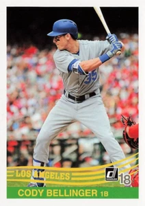 Baseballkarte Cody Bellinger 1984 Retro Donruss 2018 #243 - Bild 1 von 2