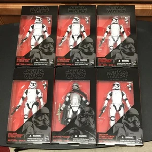6 Lot Star Wars The Black Series Stormtroopers & Captain Phasma 6" Figure NEW - Picture 1 of 9