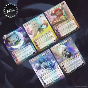 Li'l Walkers FOIL SEALED mtg planeswalkers secret lair no code IN HAND - Picture 1 of 1