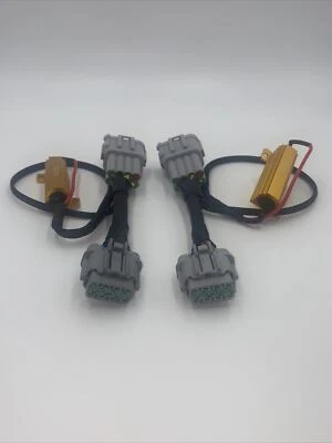 Adaptador de faros PNP para 2016 + cableado halógeno Nissan Máxima a 2019 + LED completo Foto 1 de 2