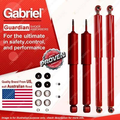 Gabriel Front + Rear Guardian Shock Absorbers for Holden GMH Rodeo TFR RA TFS - image 1 of 2