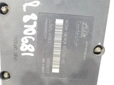 Nissan Frontier 2003 2004 OEM montaje de piezas de freno antibloqueo manual 4x4 Foto 1 de 4