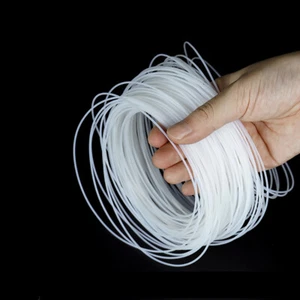 Clear Translucent PTFE Tubing Capillary Tube Pipe Hose -200℃ ~ 260℃ High Temp - Picture 1 of 14