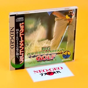 BIG TOURNAMENT GOLF NEO GEO CD NEOGEO SNK JP (E) - Imagen 1 de 9