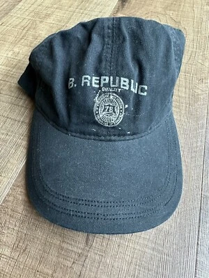 BANANA REPUBLIC - Chapéu - FlexFit - Tamanho Único - Boné - Azul Marinho - Vintage - Novo! - Imagem 1 de 4