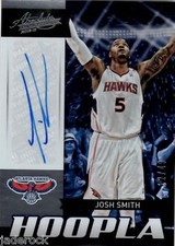 Josh Smith 2012-13 Panini Absolute Hoppla Autograph Signatue #12/49 AUTO SP