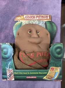 Vintage Plüsch Couch Kartoffel 1987 Coleco Spielzeug Sammlerstück Sackleinen Neu im Karton - Bild 1 von 5