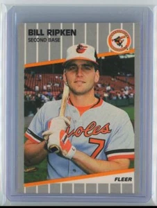 1989 Fleer #616a Bill Ripken Black Tape FF Card - Picture 1 of 2