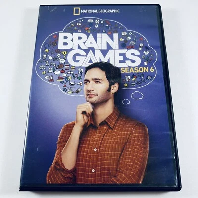 Brain Games: Season 6 Six (DVD, 2015) As Seen On National Geographic Channel - Image 1 of 4