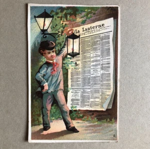 Alfred Clarey — série des journaux — 6 chromolithographies - chromos — dos muets - Picture 1 of 8