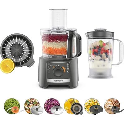 Robot da cucina Kenwood MultiPro Compact FDP31.360GY - Immagine 1 di 3