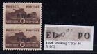 South West Africa, Sg 130C, Mlh Pair "Smoking L" Variety