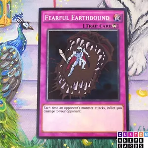 Carta HOLO EFFETTO ANIME Fearful Earthbound - Foto 1 di 1