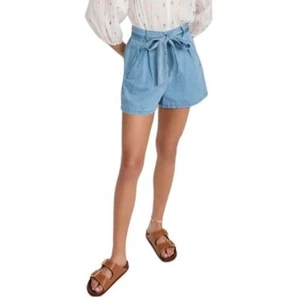 BB Dakota Sunshine Toast Chambray Denim Shorts S - Picture 1 of 6