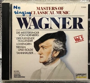 Masters of Classical Music Vol. 5 : Wagner (1990 CD) FAST SHIPPING - Picture 1 of 3