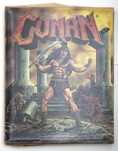Conan Rollenspiel 1985 TSR Box Set Würfel & Buntstift fehlen Vintage - Bild 1 von 15