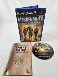 Mercenaries Playstation 2 PS2 + PAL Manual - Imagen 1 de 8