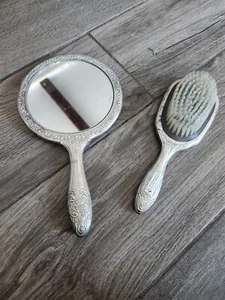 International Silver Company Vanity Set Mirror Brush - Picture 1 of 7
