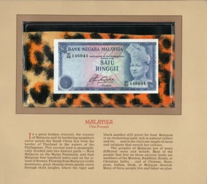 Most Treasured Banknotes Malaysia 1981 1 Ringgit P-13b UNC Prefix P/66 - Picture 1 of 2