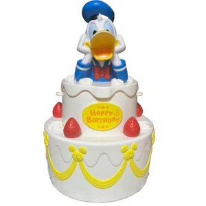 Donald Duck Popcorn Bucket Birthday Cake Tokyo Disney Resort Japan Limited - Picture 1 of 2
