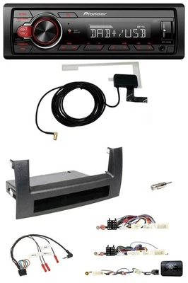 Pioneer 1DIN MP3 DAB USB Lenkrad Autoradio für Toyota Prius 2004-09 Aktivsystem - Bild 1 von 4