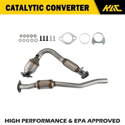 Convertidor catalítico delantero y trasero de 2 piezas para Chevrolet Captiva Sport 2012-2015 2,4 L Foto 1 de 4