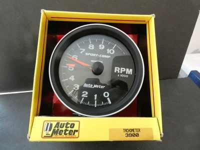 AUTOMETER  AUTO METER SPORT COMP TACHOMETER 3900 - Image 1 of 3