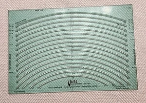 De colección ~ Sistema de Arco Valto ~ V-011 ~ Arquitecto Ingeniero Dibujo Escala de Desviación - Imagen 1 de 5