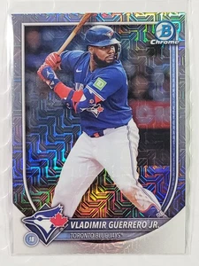 2025 Bowman Chrome Vladimir Guerrero Jr. Mojo Refractor #27 Toronto Blue Jays - Picture 1 of 2