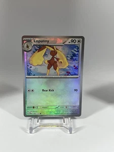 Tarjeta Pokémon Lopunny (Patrón Pokeball) # 084/131 SV: Evoluciones Prismáticas Casi Nueva - Imagen 1 de 3