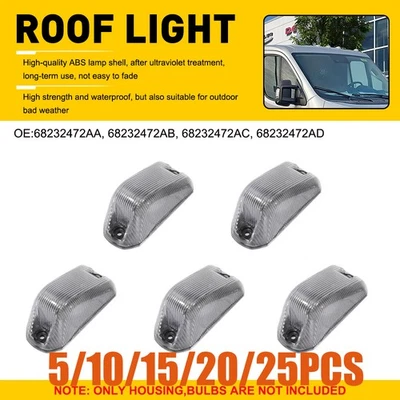 For 14-2023 Ram ProMaster 1500 2500 3500 OEM Cab Roof Marker Running Lights5-25x - Image 1 of 4