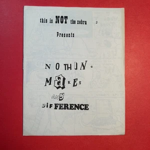 This Is Not the Zebra #2 Underground / Mini Comix Al Greenier 1972 Clandestine - Bild 1 von 5