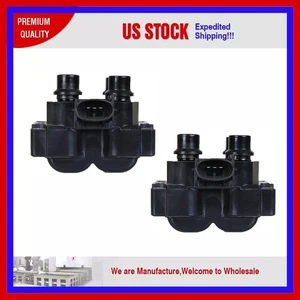 2PC IGNITION COIL UFD300 FOR 1997 1998 1999 Ford F150 Truck V8 4.6L FD487 - Picture 1 of 7