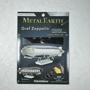 Metal Tierra Graf Zeppelin Hágalo Usted Mismo Construir Montar Modelo Hoja de Acero 3D Construcción Artesanía - Imagen 1 de 2