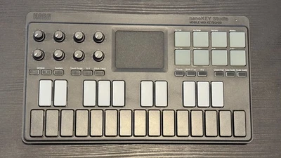 Korg nanoKEY Studio Bluetooth and USB MIDI Keyboard Controller Black - Image 1 of 3